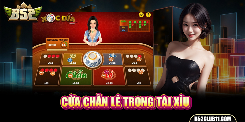 Cửa chẵn lẻ trong tài xỉu