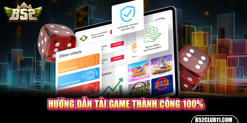 Hướng dẫn tải game thành công 100%